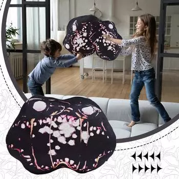 Милая плюшевая кукла игрушка подарок мультфильм детская тряпичная кукла кукла One Size чёрный