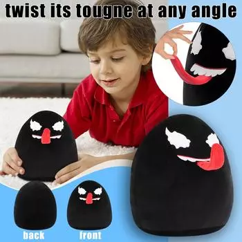 Милая плюшевая кукла игрушка подарок мультфильм детская тряпичная кукла кукла One Size чёрный