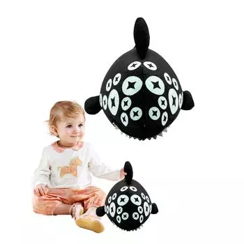 Милая плюшевая кукла игрушка подарок мультфильм детская тряпичная кукла кукла чёрный