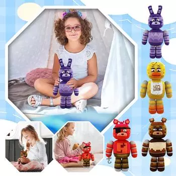 Милая плюшевая кукла игрушка подарок мультфильм детская тряпичная кукла кукла One Size коричневый