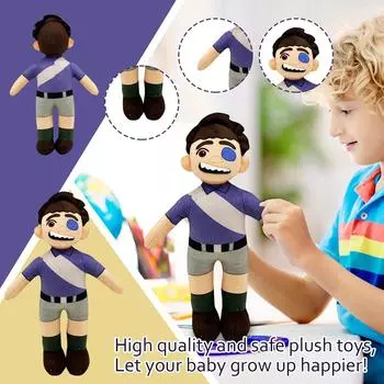 Милая плюшевая кукла игрушка подарок мультфильм детская тряпичная кукла кукла One Size