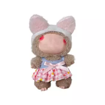 Милая плюшевая кукла, игрушка в подарок, детская тряпичная кукла в мультяшном стиле One Size