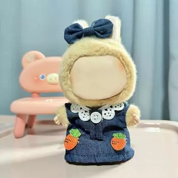 Милая плюшевая кукла, игрушка в подарок, детская тряпичная кукла в мультяшном стиле One Size