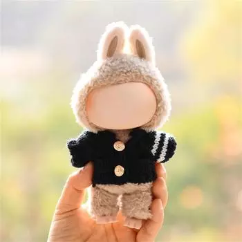 Милая плюшевая кукла, игрушка в подарок, детская тряпичная кукла в мультяшном стиле One Size