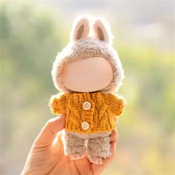 Милая плюшевая кукла, игрушка в подарок, детская тряпичная кукла в мультяшном стиле One Size