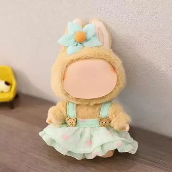 Милая плюшевая кукла, игрушка в подарок, детская тряпичная кукла в мультяшном стиле One Size