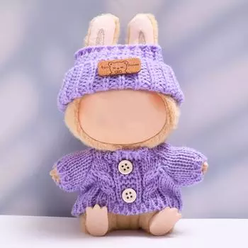 Милая плюшевая кукла, игрушка в подарок, детская тряпичная кукла в мультяшном стиле One Size