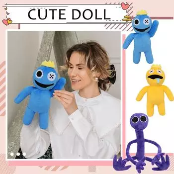 Милая плюшевая кукла, игрушка в подарок, детская тряпичная кукла в мультяшном стиле One Size