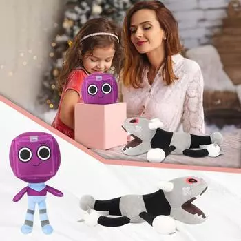 Милая плюшевая кукла, игрушка в подарок, детская тряпичная кукла в мультяшном стиле One Size