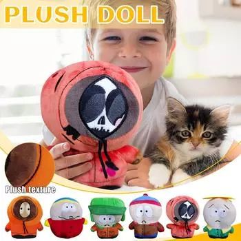 Милая плюшевая кукла, игрушка в подарок, детская тряпичная кукла в мультяшном стиле One Size