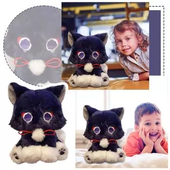 Милая плюшевая кукла, игрушка в подарок, детская тряпичная кукла в мультяшном стиле