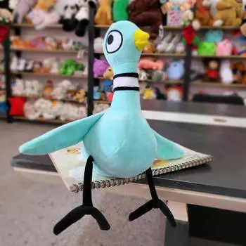 Милая плюшевая кукла, игрушка в подарок, детская тряпичная кукла в мультяшном стиле чёрный