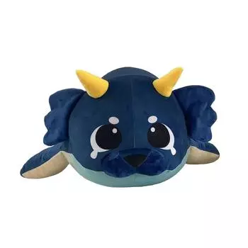 Милая плюшевая кукла, игрушка в подарок, детская тряпичная кукла в мультяшном стиле One Size синий