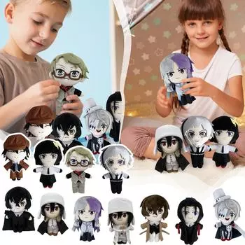 Милая плюшевая кукла, игрушка в подарок, детская тряпичная кукла в мультяшном стиле One Size