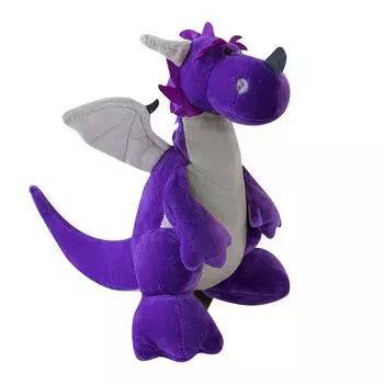 Милая плюшевая кукла, игрушка в подарок, детская тряпичная кукла в мультяшном стиле One Size фиолетовый