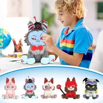 Милая плюшевая кукла, игрушка в подарок, детская тряпичная кукла в мультяшном стиле One Size