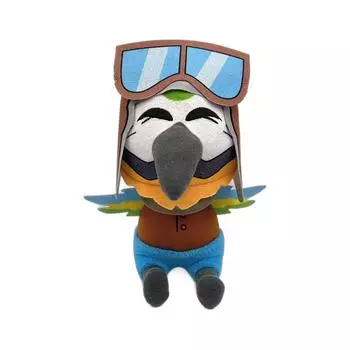 Милая плюшевая кукла, игрушка в подарок, детская тряпичная кукла в мультяшном стиле чёрный