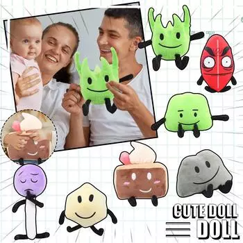 Милая плюшевая кукла, игрушка в подарок, детская тряпичная кукла в мультяшном стиле One Size