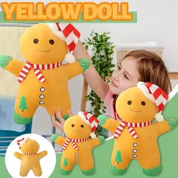 Милая плюшевая кукла, игрушка в подарок, детская тряпичная кукла в мультяшном стиле One Size