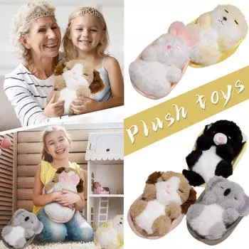 Милая плюшевая кукла, игрушка в подарок, детская тряпичная кукла в мультяшном стиле One Size