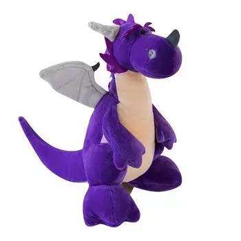 Милая плюшевая кукла, игрушка в подарок, детская тряпичная кукла в мультяшном стиле One Size фиолетовый