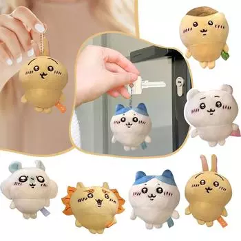 Милая плюшевая кукла, игрушка в подарок, детская тряпичная кукла в мультяшном стиле One Size