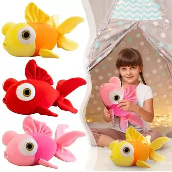 Милая плюшевая кукла, игрушка в подарок, детская тряпичная кукла в мультяшном стиле One Size розовый