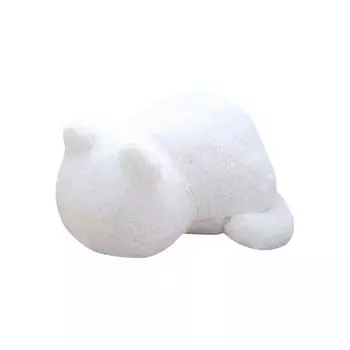 Милая плюшевая кукла, игрушка в подарок, детская тряпичная кукла в мультяшном стиле One Size белый