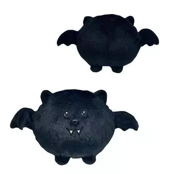 Милая плюшевая кукла, игрушка в подарок, детская тряпичная кукла в мультяшном стиле One Size чёрный