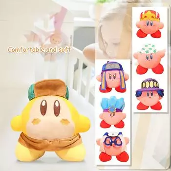 Милая плюшевая кукла, игрушка в подарок, детская тряпичная кукла в мультяшном стиле One Size