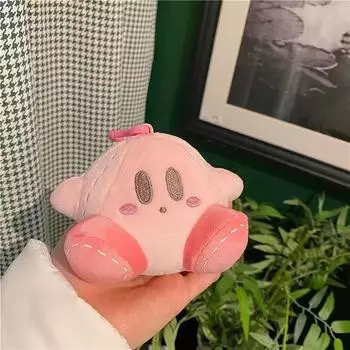 Милая плюшевая кукла-подвеска Star Kirby, мультяшная кавайная мягкая сумка, украшение