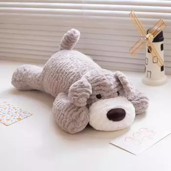 Милая плюшевая кукла-собака, милый питомец для детей, кукла-собака золотистого ретривера в дополнение к подушке-подушке шнауцера в подарок 30cm