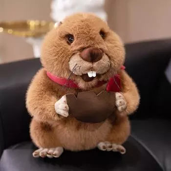 Милая плюшевая кукла сурка, кукла сурка, подарок на День защиты детей, спящая кукла 30cm0.45kg