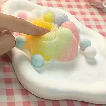 Милая плюшевая мягкая кошачья лапка для снятия стресса, декомпрессионная игрушка с флокированием, медленная отдача, игрушка для детей и взрослых, подарок 1pc