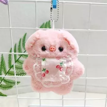 Милая плюшевая пищащая милая кукла брелок креативная кавайная пушистая мягкая игрушка рюкзак кулон студенческая сумка аксессуары