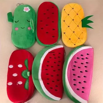 Милая плюшевая сумочка с клубникой и т. д.. Сумка-кошелек для фруктов