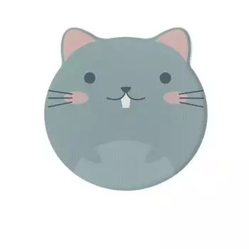 Милая подставка для животных Диатомит Кухонный коврик для впитывания воды Дом Рестораны и бары Mouse