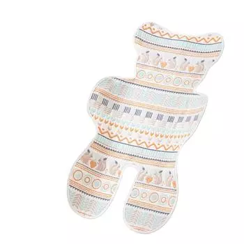 Милая подушка для детской коляски, мягкий матрасик для коляски, моющаяся охлаждающая подкладка для детской коляски, для малышей Style 3