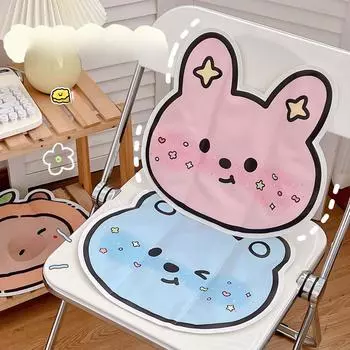 Милая подушка со льдом, летняя подушка с бесплатным охлаждением от воды, студенческое офисное кресло, подушка с прохладной водой, охлаждающая подушка для ягодиц