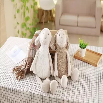 Милая подушка в виде ягненка от Online Stuffed Animal Sensation One Size светло-коричневого