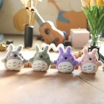 Милая подвеска в виде шиншиллы, плюшевая игрушка, кукла, котенок, сумка, подвесной брелок, тряпичная кукла, кукла 11Cm, random bells