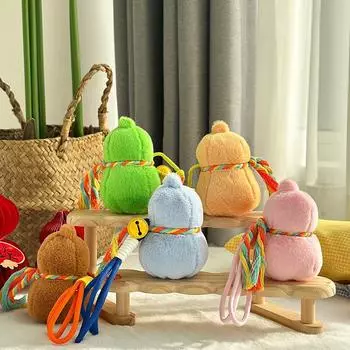 Милая подвеска в виде тыквы Фулу, плюшевая игрушка, кукла-брелок, мультяшная сумка, подвесная кукла color randomly sent