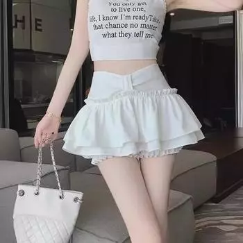 Милая пышная юбка для горячей девушки: Конструкция, защищающая от воздействия внешней среды, с бантом и эластичным поясом Medium чёрный