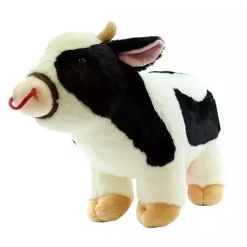 Милая распродажа мягкая игрушка корова реалистичная очень большая F0271