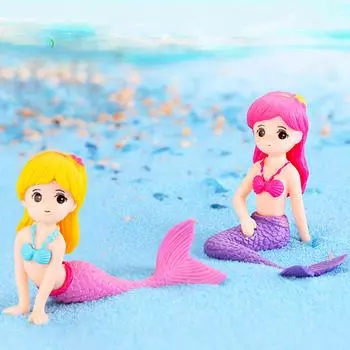 Милая Русалочка, украшение для аквариума, аквариум, украшение для стола, аксессуары, аксессуары для домашних животных M