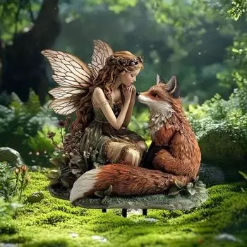 Милая садовая куча акриловая мини-фигурка поделки садовый колышек двор Style 3