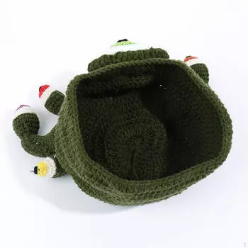 Милая шапка-осьминог, кепка для косплея, ролевая игра, удобная шапочка для Хэллоуина, вязаная в виде монстра