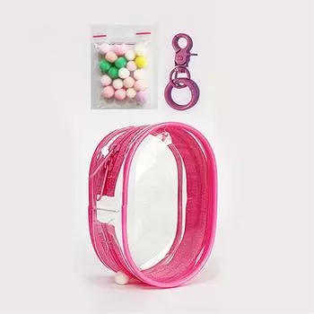 Милая шкатулка для хранения ювелирных изделий, прозрачная сумка для хранения, сумка для ключей, коробка для хранения, сумка для демонстрации as the picture