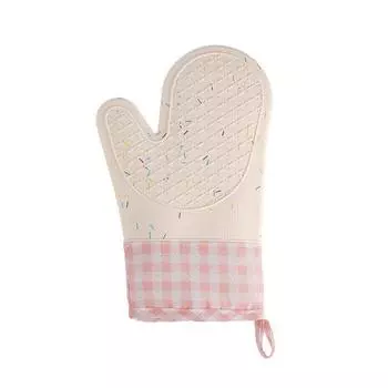 Милая силиконовая кухонная перчатка для духовки, изоляционная термостойкая перчатка для микроволновой печи, инструменты для выпечки