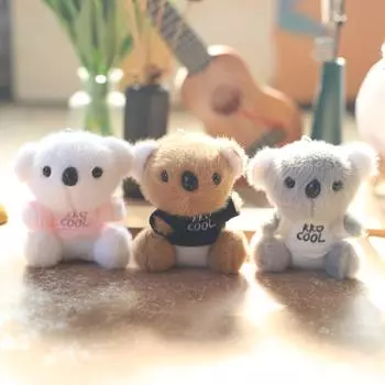 Милая симпатичная коала кулон плюшевая игрушка кукла мультяшная сумка подвесной брелок кукла кукла 13cm